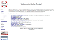 Desktop Screenshot of kazba.com